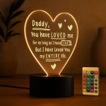 Gift For Daddy New Daddy From Daughter Son Baby LED Sign Gift For Daddy New Daddy From Daughter Son Baby LED Sign