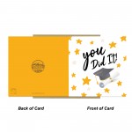 Graduation Card For Daughter Son YOU DID IT Card With Envelope