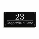 House Number Plaques House Numbers Door Laser Signs Personalised