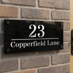 House Number Plaques House Numbers Door Laser Signs Personalised