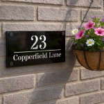 House Number Plaques House Numbers Door Laser Signs Personalised