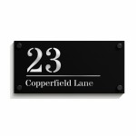 House Numbers Plaques Door Number Plaque Wall Personalised