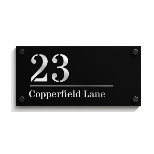 House Numbers Plaques Door Number Plaque Wall Personalised