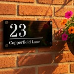 House Numbers Plaques Door Number Plaque Wall Personalised