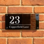 House Numbers Plaques Door Number Plaque Wall Personalised