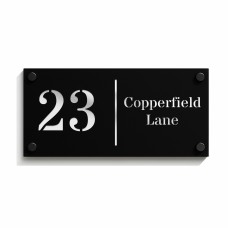 Number Signs Personalised House Plaque Street Address Door Sign 