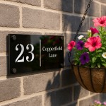 Number Signs Personalised House Plaque Street Address Door Sign 