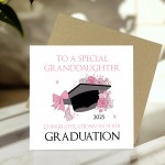 Personalised Graduation Card For Special Granddaughter