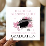 Personalised Graduation Card For Special Granddaughter