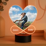 Personalised Photo Frame Picture With LED Light Photo Frame  Personalised Photo Frame Picture With LED Light Photo Frame
