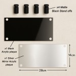 Contemporary House Door Number Plaque 3D Laser Cut House Name