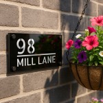 Door Number Plaque For Outside Personalised House Name Number 
