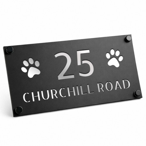 Personalised House Sign Door Number Plaque Sign For Outside Personalised House Sign Door Number Plaque Sign For Outside