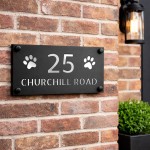 Personalised House Sign Door Number Plaque Sign For Outside Personalised House Sign Door Number Plaque Sign For Outside
