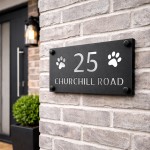 Personalised House Sign Door Number Plaque Sign For Outside Personalised House Sign Door Number Plaque Sign For Outside