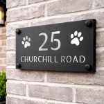 Personalised House Sign Door Number Plaque Sign For Outside Personalised House Sign Door Number Plaque Sign For Outside