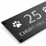 Personalised House Sign Door Number Plaque Sign For Outside Personalised House Sign Door Number Plaque Sign For Outside