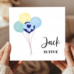 5th Birthday Card For Son Grandson Nephew Brother Personalised