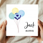 5th Birthday Card For Son Grandson Nephew Brother Personalised