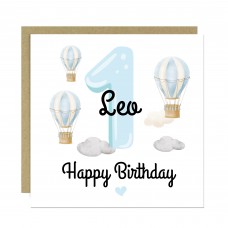1st Birthday Card For Baby Boy Son Grandson Nephew Brother