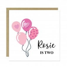 2nd Birthday Card For Daughter Granddaughter Niece Sister Kids