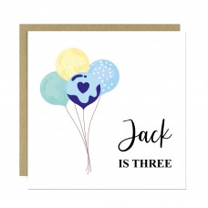 3rd Birthday Card For Son Grandson Nephew Brother Kids