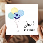 3rd Birthday Card For Son Grandson Nephew Brother Kids