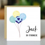 3rd Birthday Card For Son Grandson Nephew Brother Kids