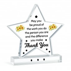 Thank You Gifts For Him Her Star Plaque Coworker Going Away