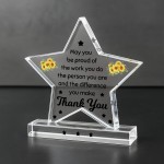 Thank You Gifts For Him Her Star Plaque Coworker Going Away