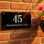 House Number Personalised Plaque Laser Cut 3D Door Signs House Number Personalised Plaque Laser Cut 3D Door Signs