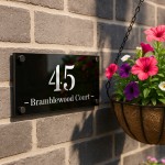 House Number Personalised Plaque Laser Cut 3D Door Signs House Number Personalised Plaque Laser Cut 3D Door Signs