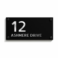 House Numbers Plaque Door Number Laser Signs Modern House Name