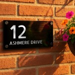 House Numbers Plaque Door Number Laser Signs Modern House Name House Numbers Plaque Door Number Laser Signs Modern House Name