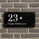 Personalised House Number Door Plaques For Outside House Name