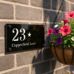 Personalised House Number Door Plaques For Outside House Name