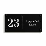 House Sign Door Number Laser Personalised Address Wall Plaques House Sign Door Number Laser Personalised Address Wall Plaques