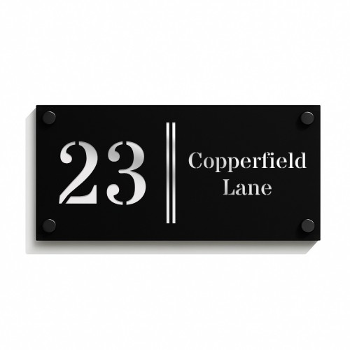 House Sign Door Number Laser Personalised Address Wall Plaques House Sign Door Number Laser Personalised Address Wall Plaques