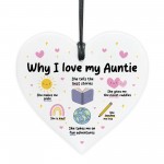 Auntie Gift Why I Love Auntie Gift Birthday Gift for Auntie Cute Auntie Gift Why I Love Auntie Gift Birthday Gift for Auntie Cute