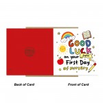 Personalised First Day Of Nursery Card For Daughter Son 1st Day