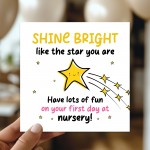 Good Luck Nursery Card For Son Daughter With Kraft Envelope 