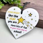 Gift For First Day Of School Acrylic Heart Gift For Daughter Son