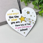 Gift For First Day Of School Acrylic Heart Gift For Daughter Son