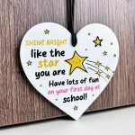 Gift For First Day Of School Acrylic Heart Gift For Daughter Son