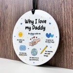 Daddy Christmas Birthday Gifts for Daddy Acrylic Plaque