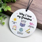Grandma Christmas Birthday Gifts for Grandma Acrylic Plaque Grandma Christmas Birthday Gifts for Grandma Acrylic Plaque