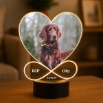 Dog Memorial Photo Frame Picture With LED Light Photo Frame Dog Memorial Photo Frame Picture With LED Light Photo Frame