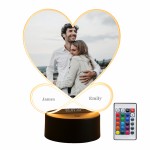 Couple Gift Couple Photo Frame Picture With LED Light