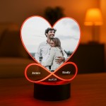 Couple Gift Couple Photo Frame Picture With LED Light