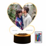 First Anniversary Gift Couple Photo Frame Picture With LED Light First Anniversary Gift Couple Photo Frame Picture With LED Light
